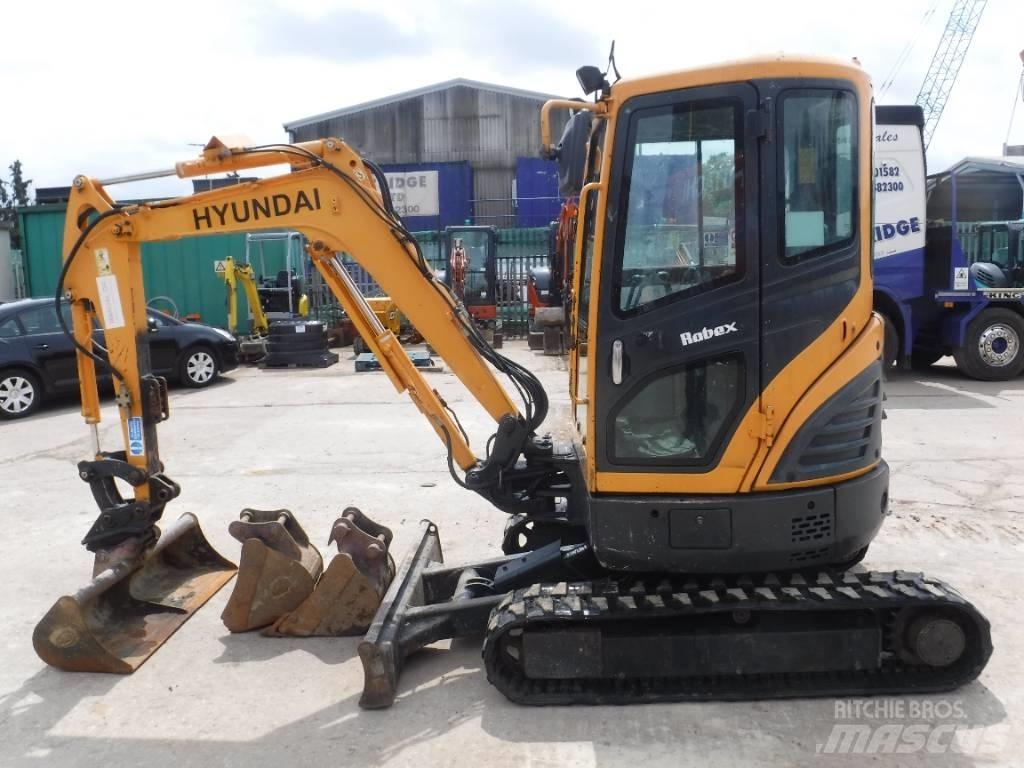 Hyundai Robex 27 Z-9 Mini kotrók < 7t