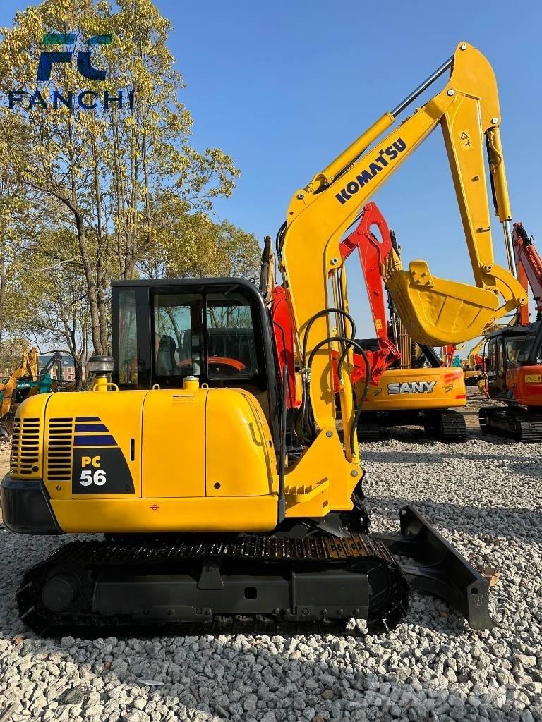 Komatsu pc56 Lánctalpas kotrók