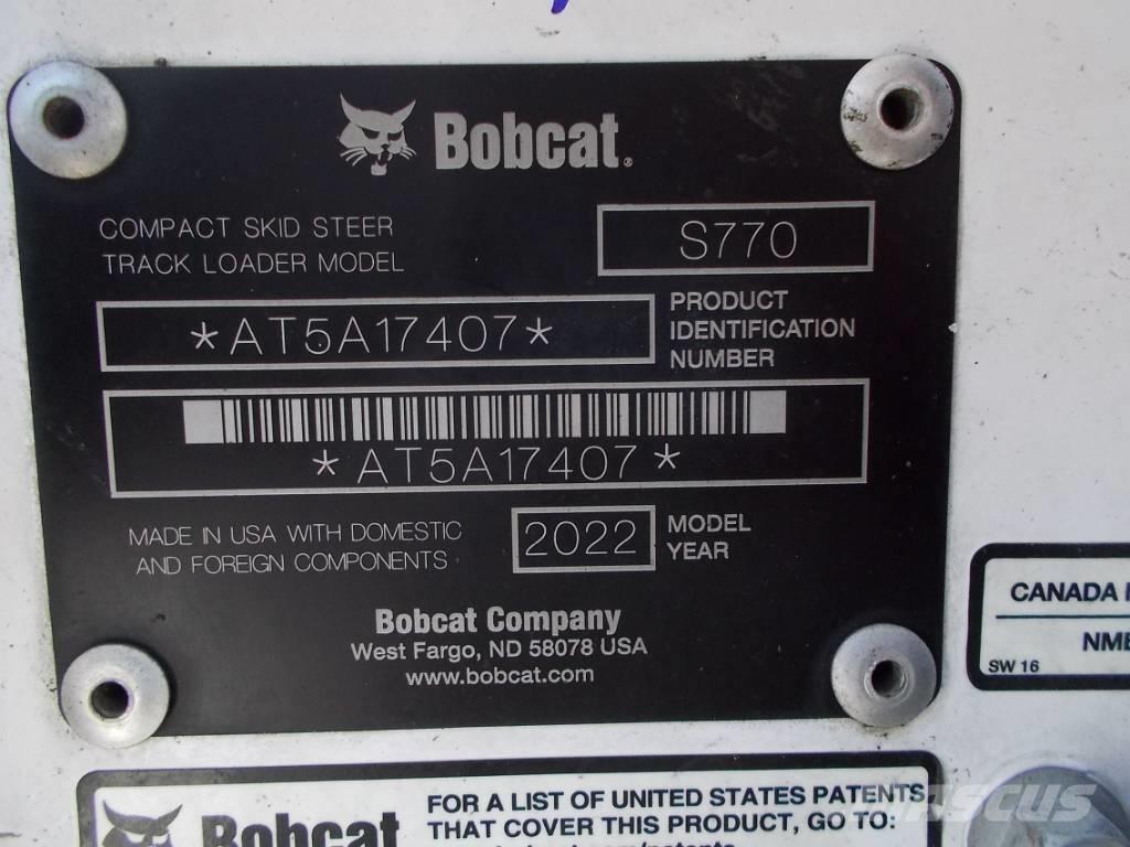 Bobcat S770 Kompaktrakodók