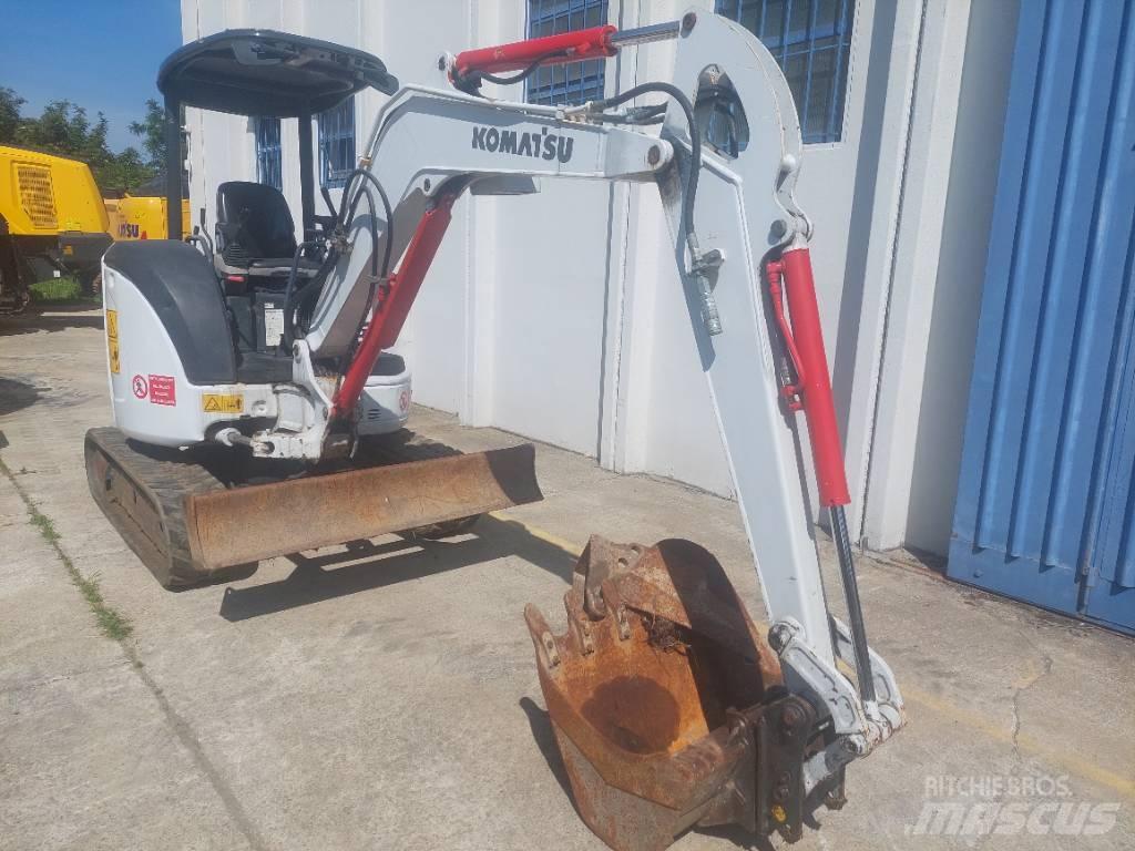 Komatsu PC27R-2 Mini kotrók < 7t