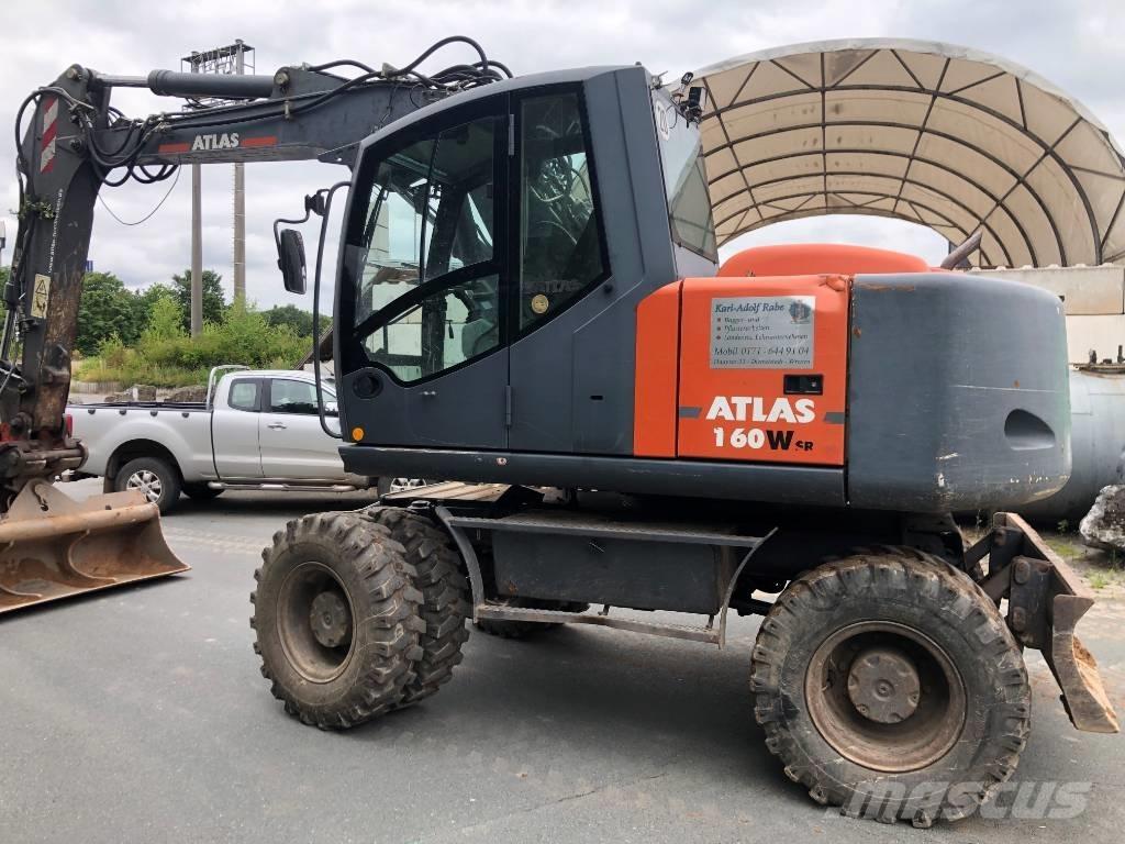 Atlas 160 WSR Gumikerekes kotrók