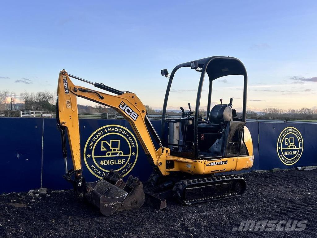 JCB 8014 Speciális kotrók