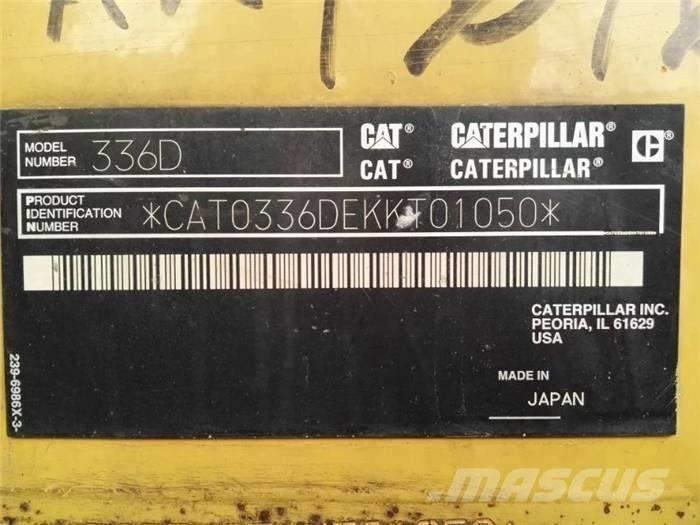 CAT 336 D Lánctalpas kotrók
