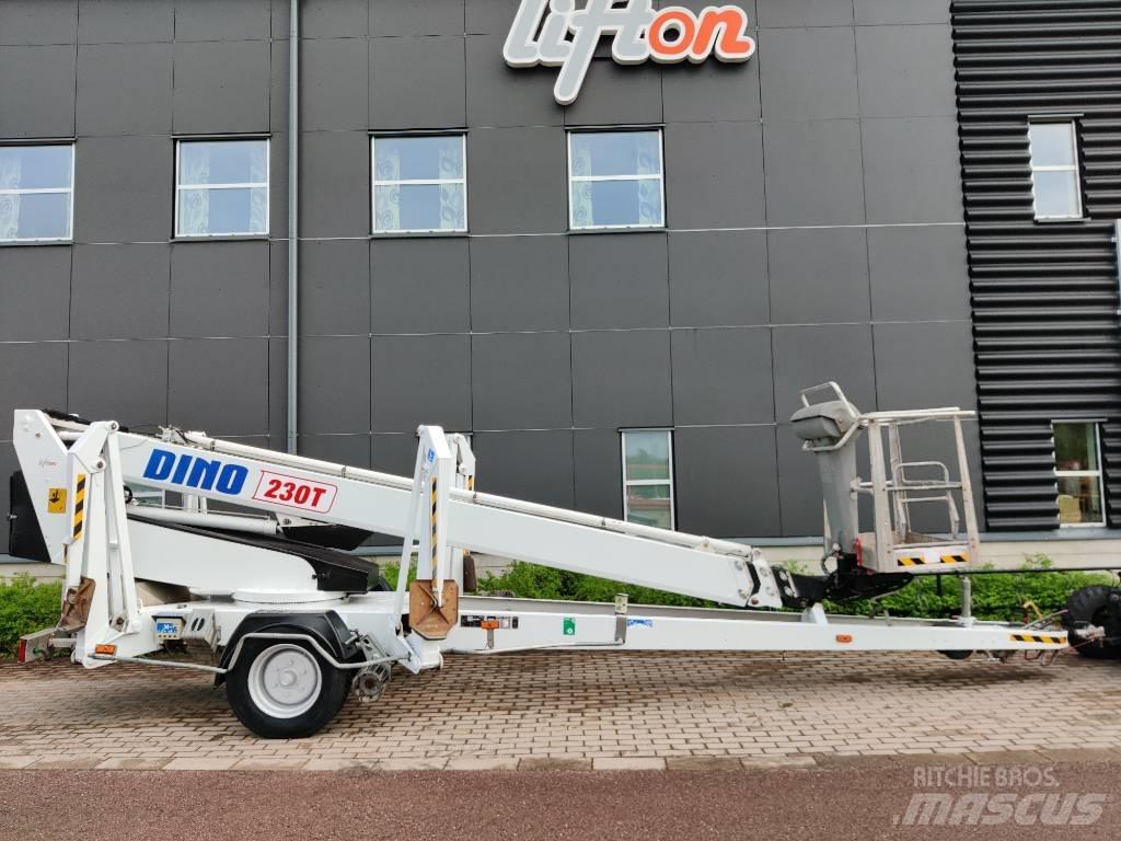Dino 230 T Skylift Pótkocsira szerelt emelők és állványok