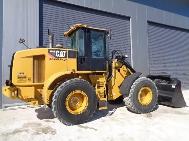 CAT 924 H Gumikerekes homlokrakodók