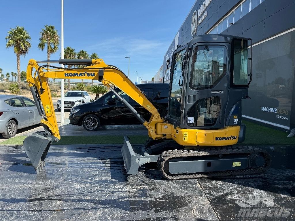 Komatsu PC 30 MR-3 Mini kotrók < 7t