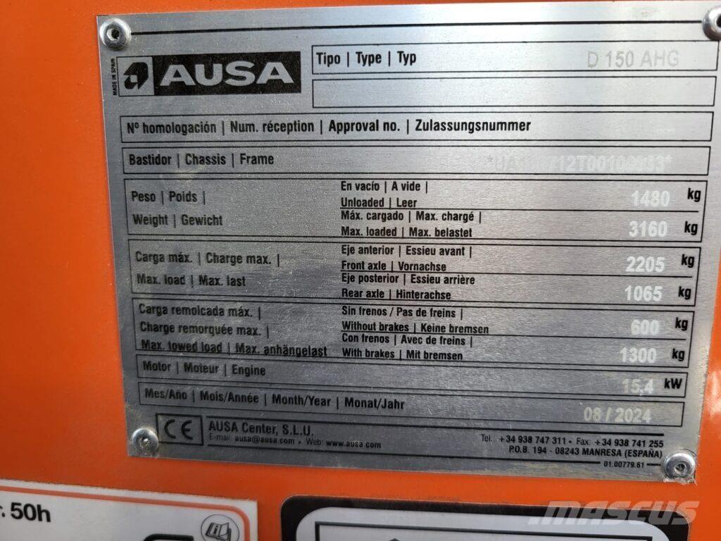 Ausa D150AHG Nehézdömper