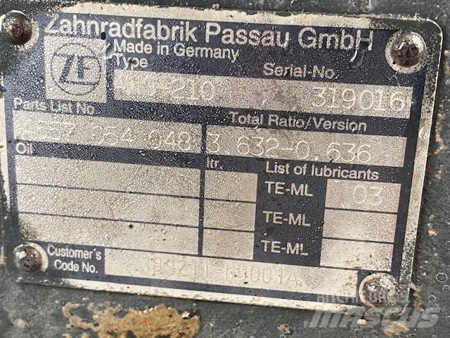 Hitachi ZF 4WG-210 Váltók
