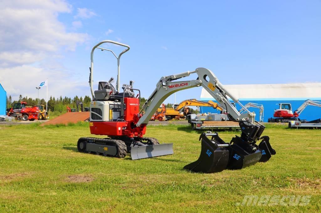 Takeuchi TB210R Mini kotrók < 7t