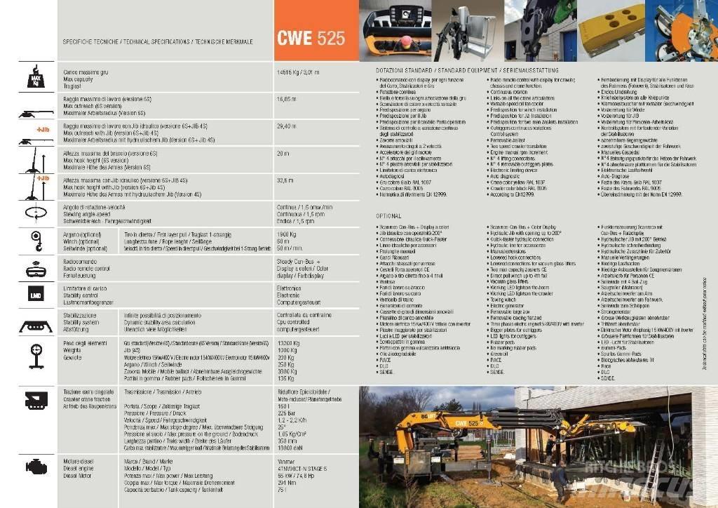 BG Lift CWE 525 Lánctalpas daruk