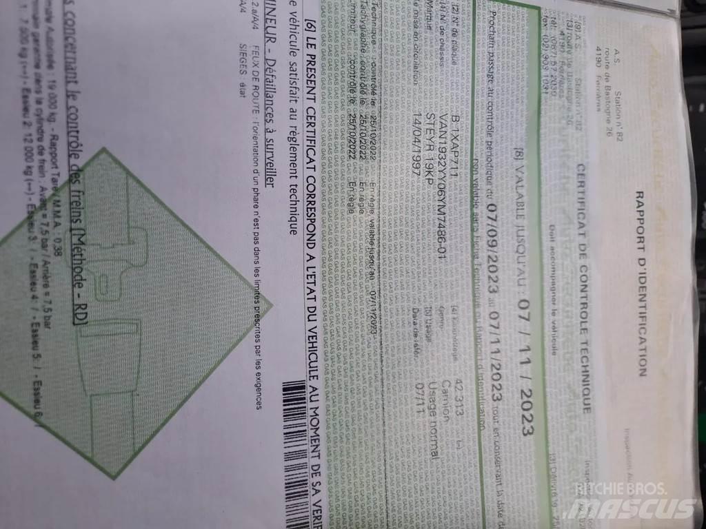 Steyr 19KP Horgos rakodó teherautók