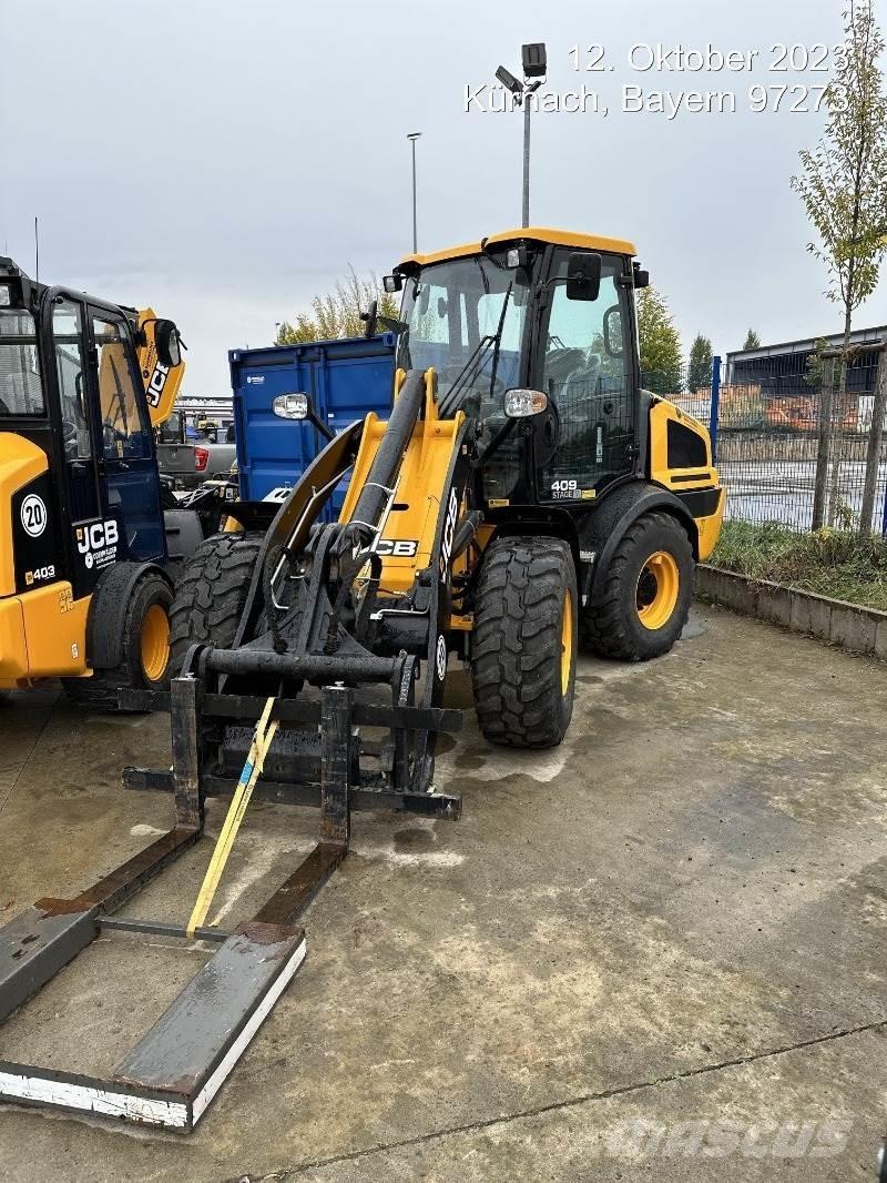 JCB 409 Gumikerekes homlokrakodók