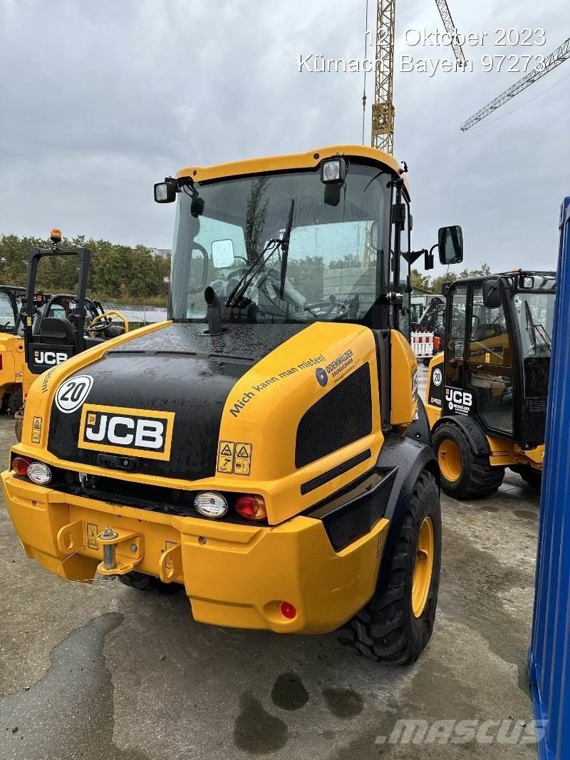 JCB 409 Gumikerekes homlokrakodók