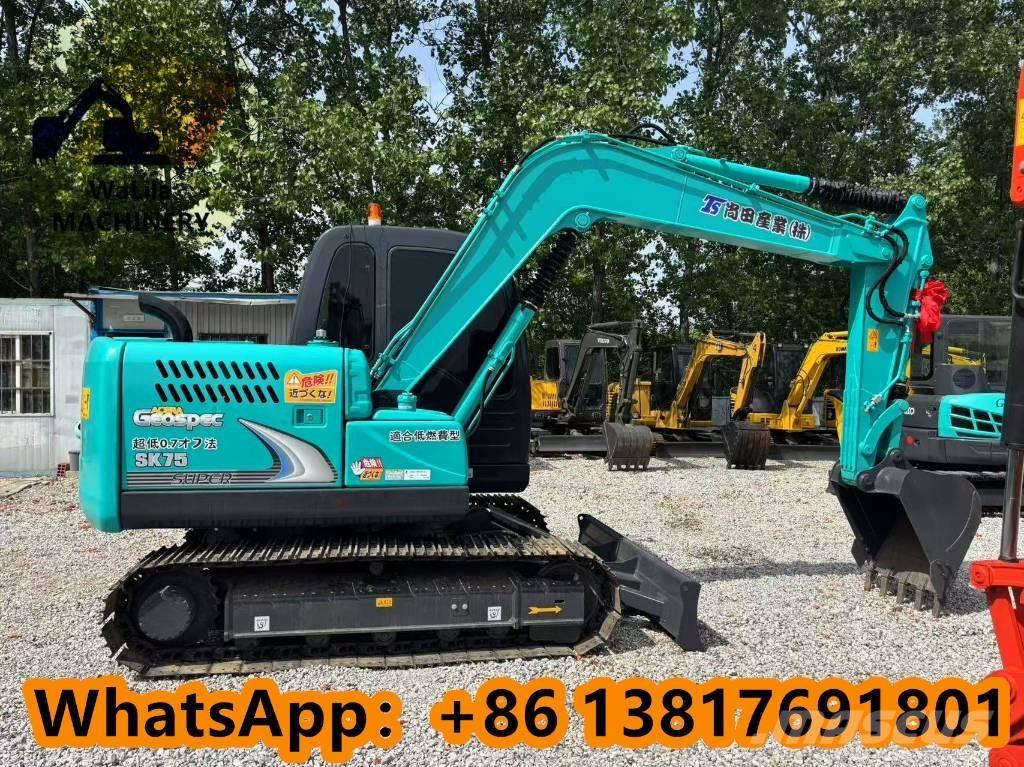 Kobelco SK 75 Mini kotrók < 7t