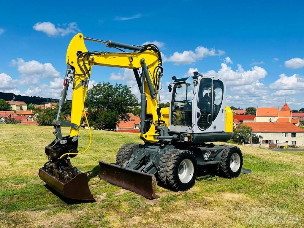 Wacker Neuson EW 100 Gumikerekes kotrók