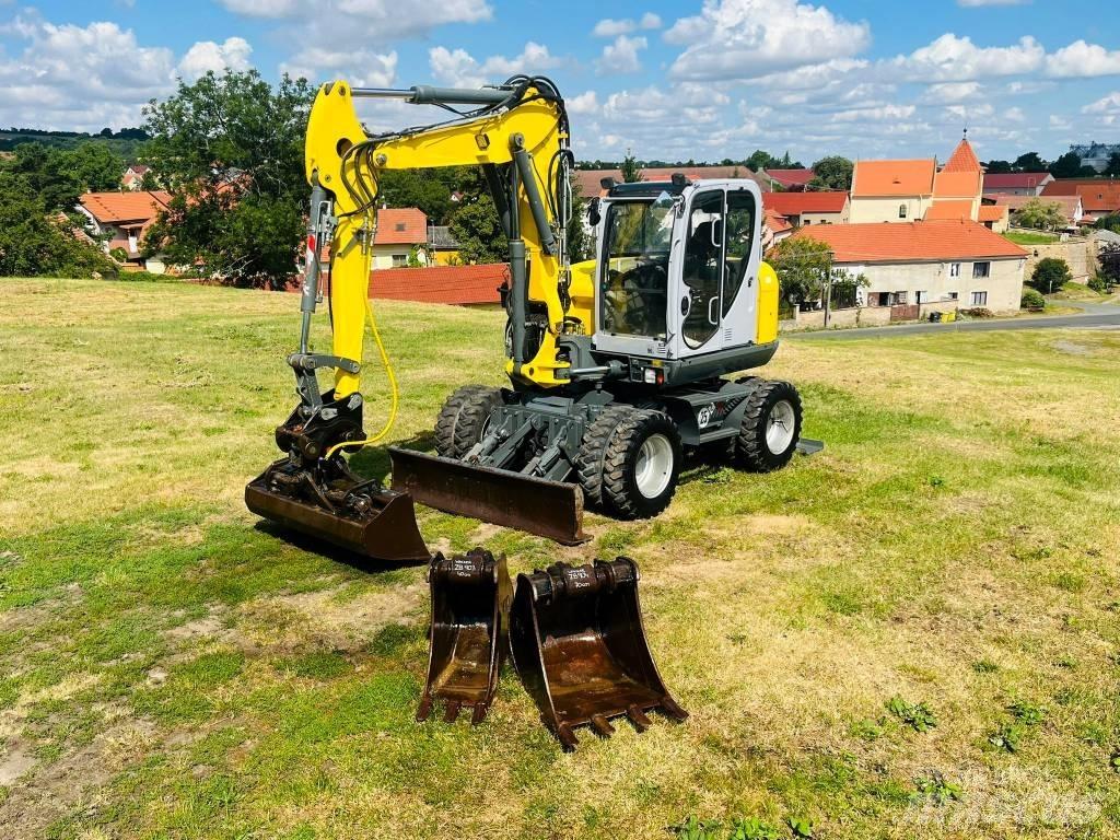 Wacker Neuson EW 100 Gumikerekes kotrók