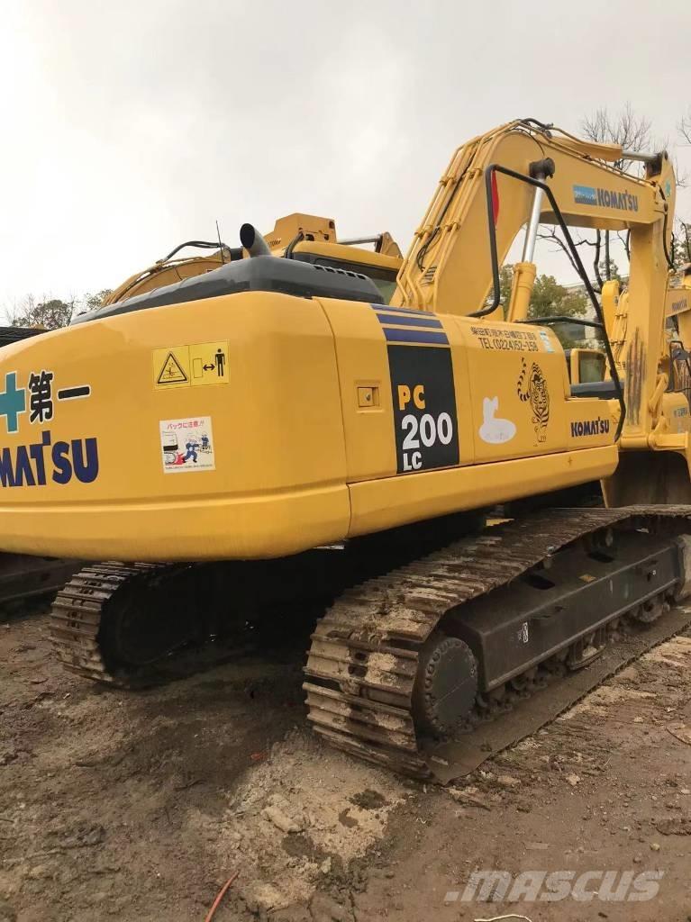 Komatsu pc200-7 Lánctalpas kotrók