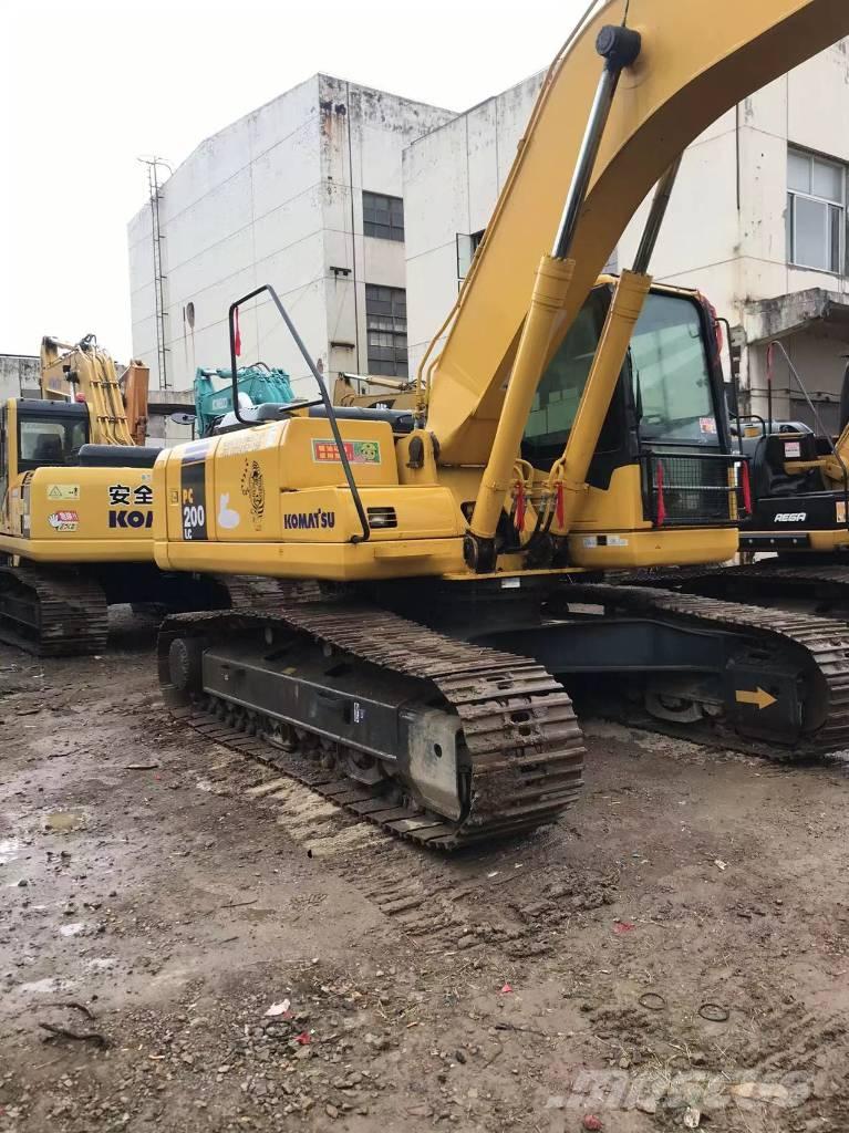 Komatsu pc200-7 Lánctalpas kotrók