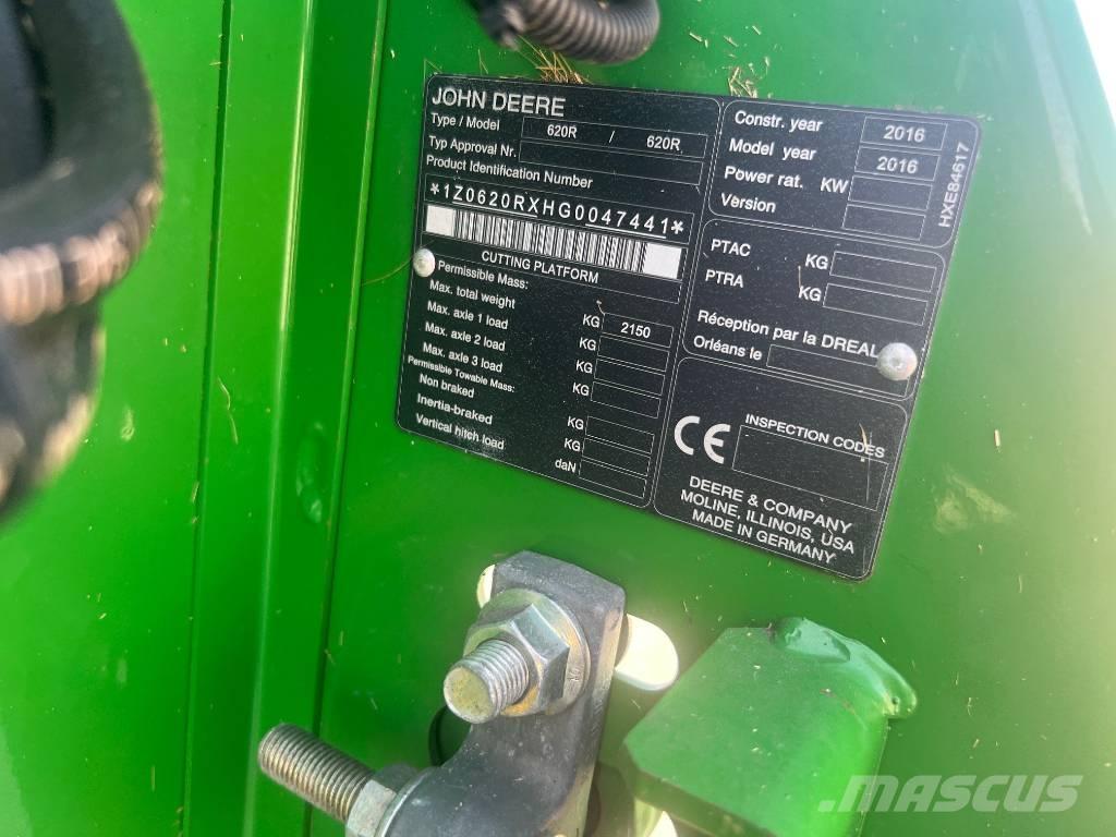 John Deere T 550 Kombájnok