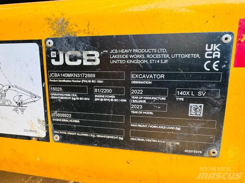 JCB 140 X Lánctalpas kotrók