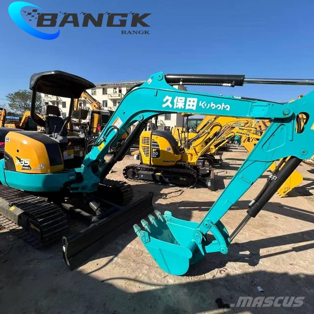 Kubota U 35 Lánctalpas kotrók