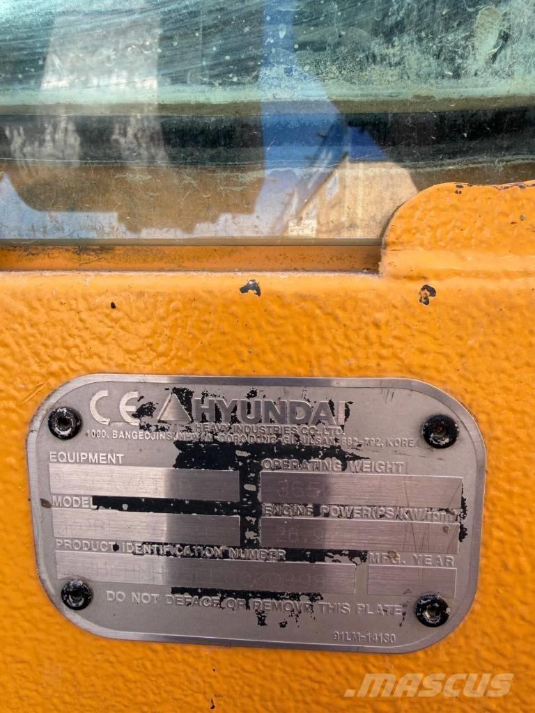 Hyundai Robex 35 Z-9 Mini kotrók < 7t