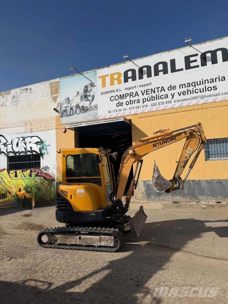 Hyundai Robex 35 Z-9 Mini kotrók < 7t