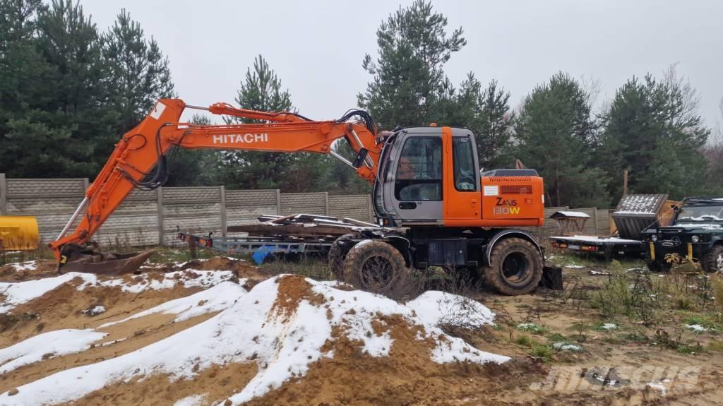 Hitachi ZX 130 W Gumikerekes kotrók