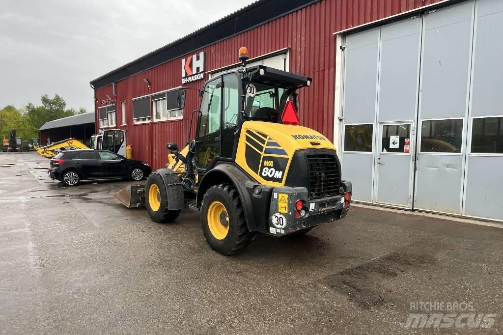 Komatsu WA 80 M Gumikerekes homlokrakodók