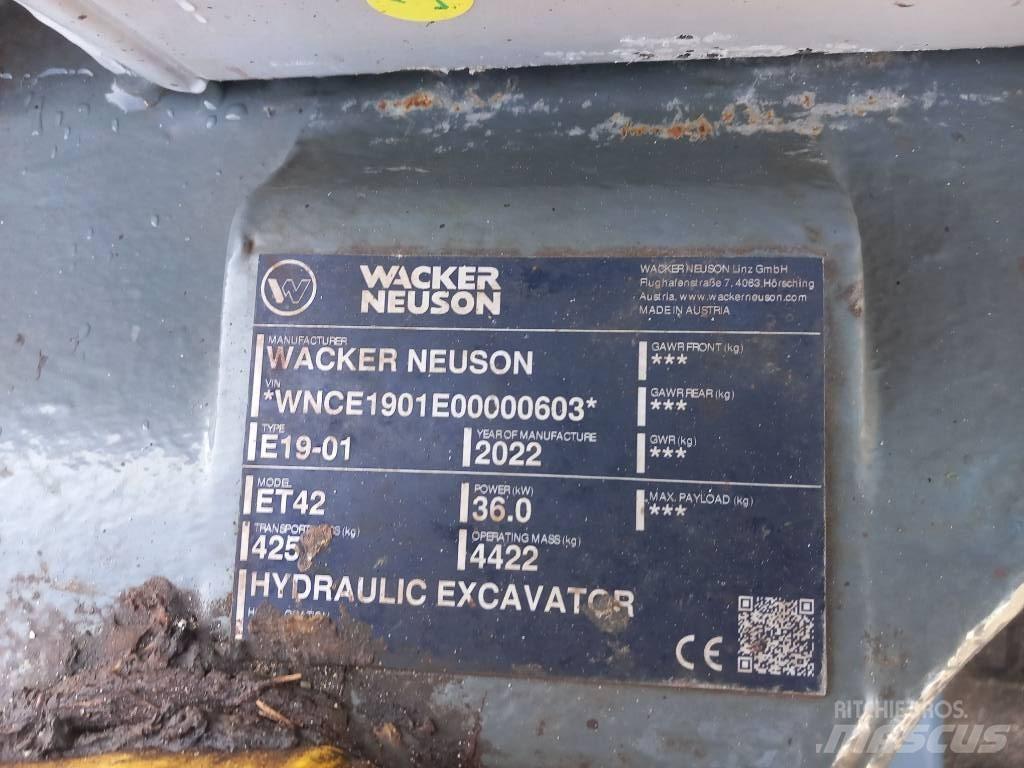 Wacker Neuson ET42 Lánctalpas kotrók