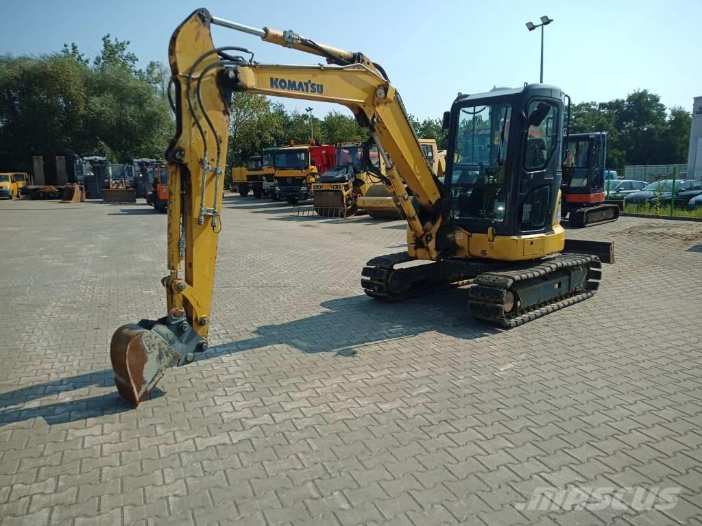 Komatsu PC 55 MR Mini kotrók < 7t