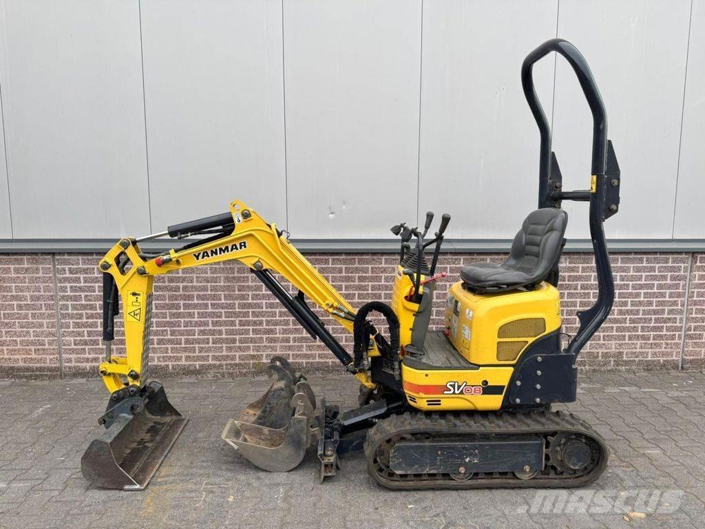 Yanmar YAN SV08 Mini kotrók < 7t