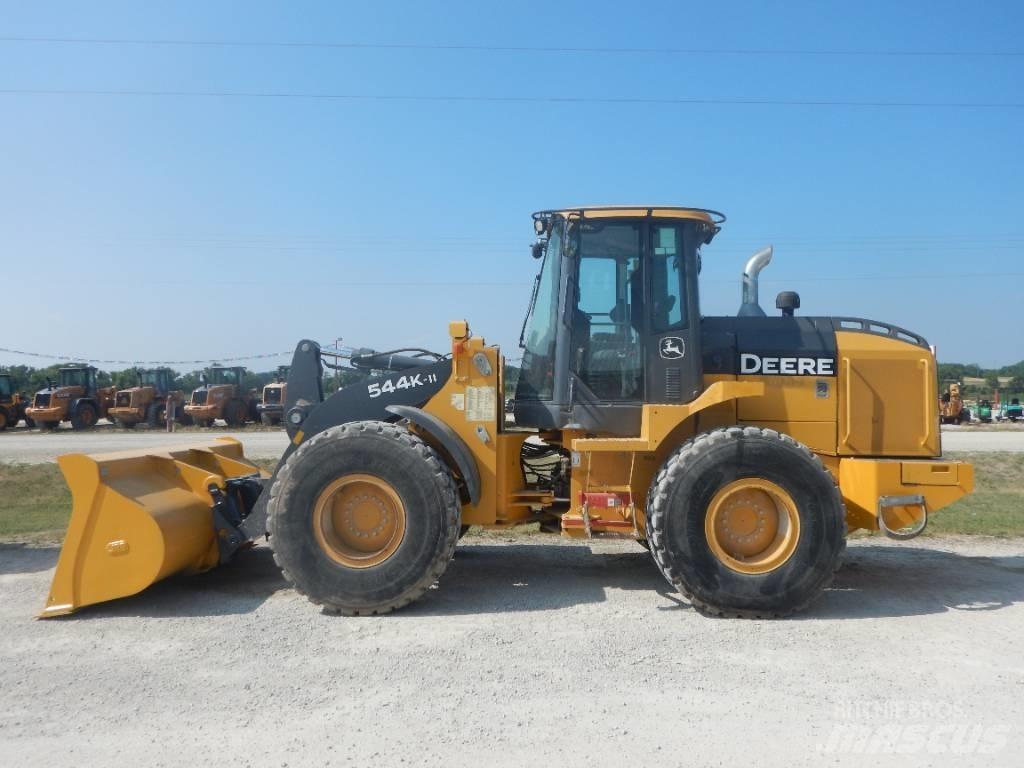 John Deere 544KII Gumikerekes homlokrakodók