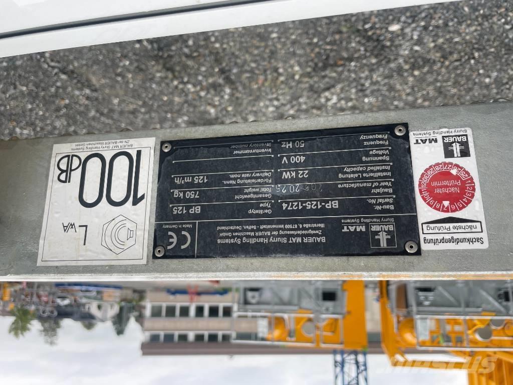 Bauer MAT BP 125 Építőipar - Egyebek