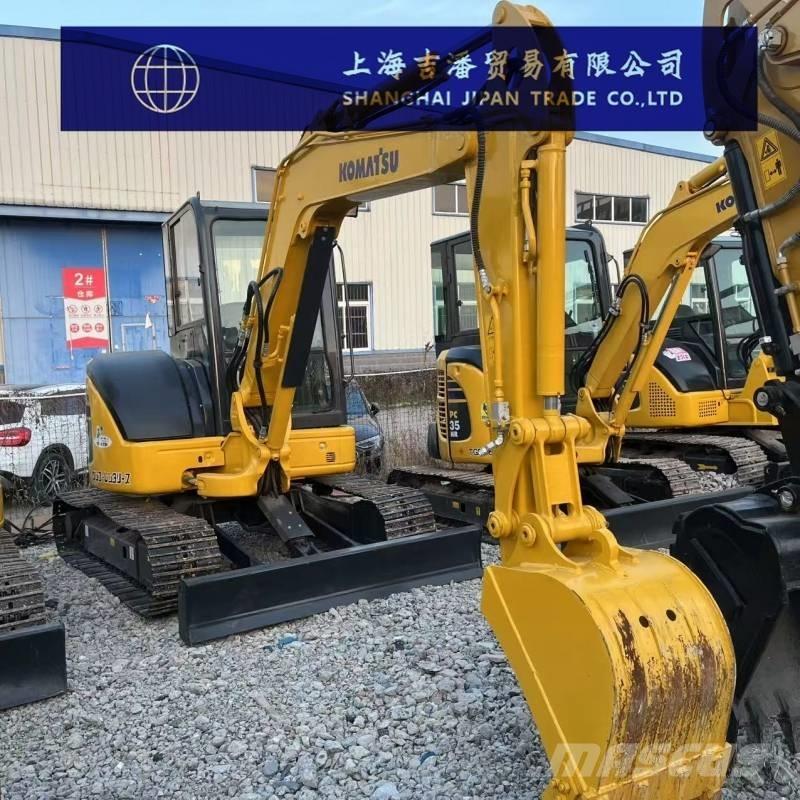Komatsu PC 40 Mini kotrók < 7t