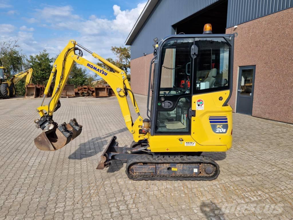 Komatsu PC 20 R-5 Mini kotrók < 7t