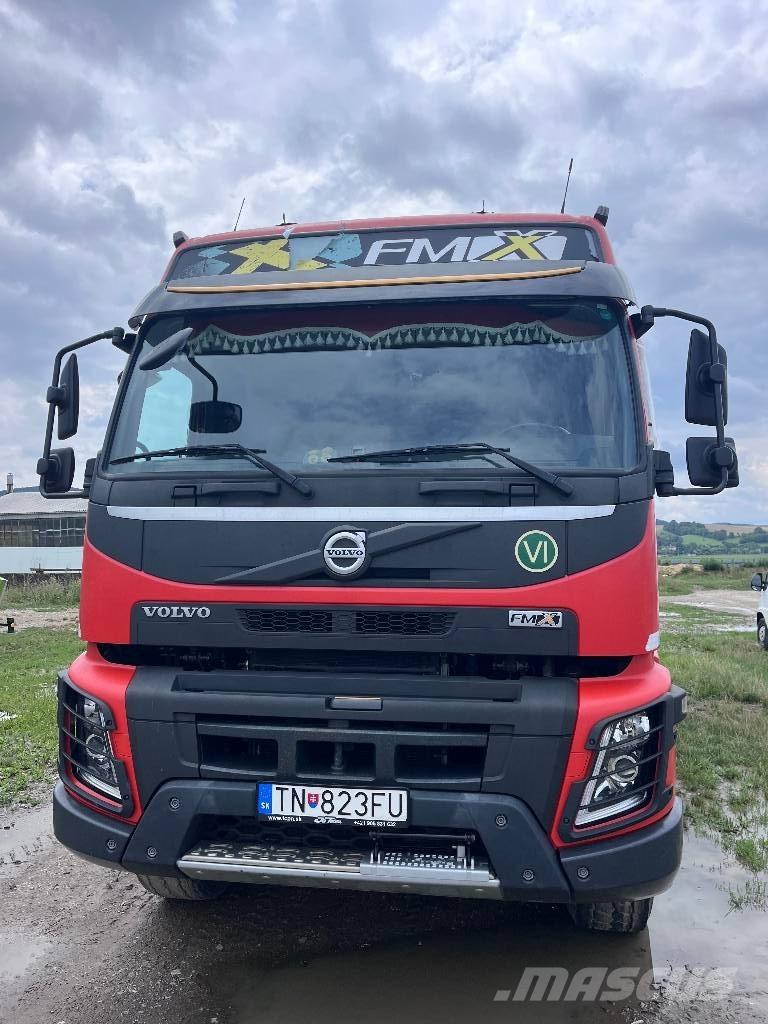 Volvo FMX 500 Rönkszállító teherautók