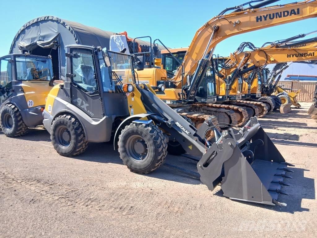 Mecalac AX 850 Gumikerekes homlokrakodók