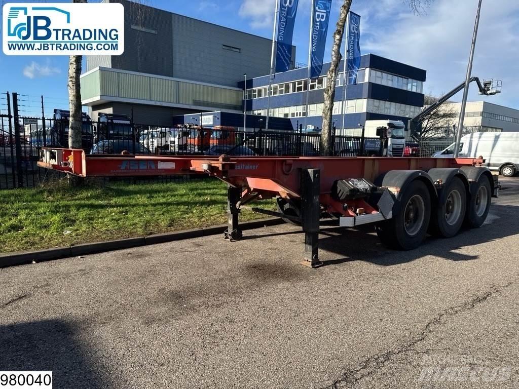 Asca Chassis 20 ft Konténerkeret / Konténeremelő félpótkocsik