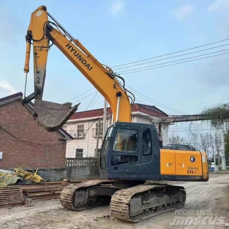 Hyundai Robex 215-7 Lánctalpas kotrók