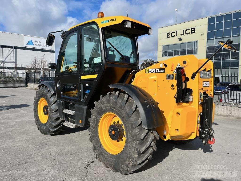 JCB 560-80 AGRI PRO Teleszkópos rakodók