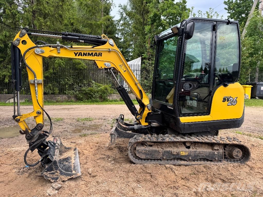 Yanmar SV 26 Mini kotrók < 7t