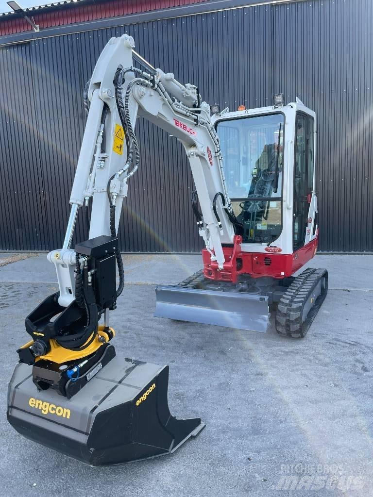 Takeuchi TB 225 Mini kotrók < 7t