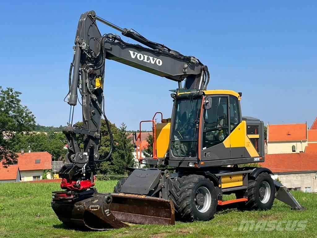 Volvo EWR 170 E Gumikerekes kotrók