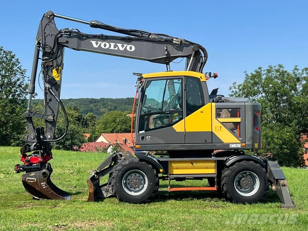 Volvo EWR 170 E Gumikerekes kotrók