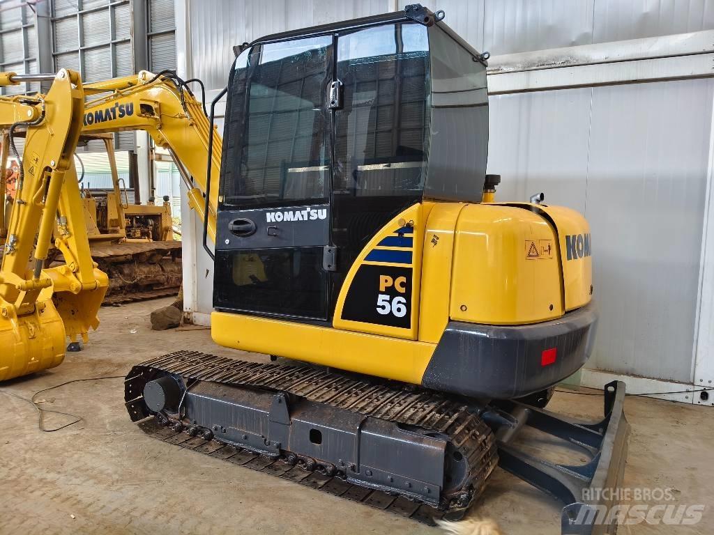 Komatsu PC 56 Mini kotrók < 7t