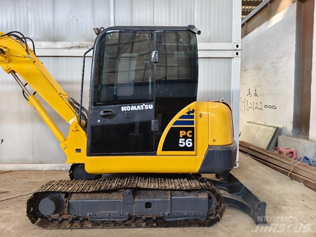 Komatsu PC 56 Mini kotrók < 7t