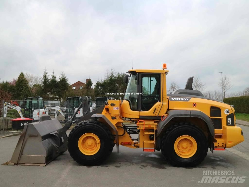 Volvo L 120 H Gumikerekes homlokrakodók