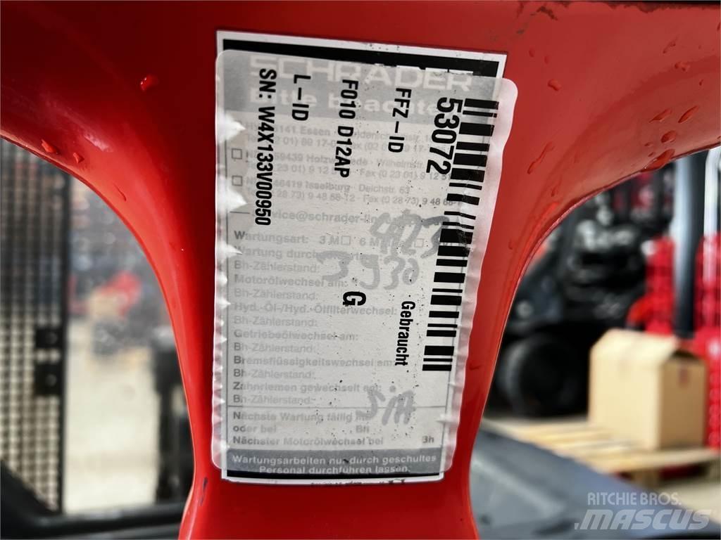 Linde D12AP Gyalogkíséretű targonca