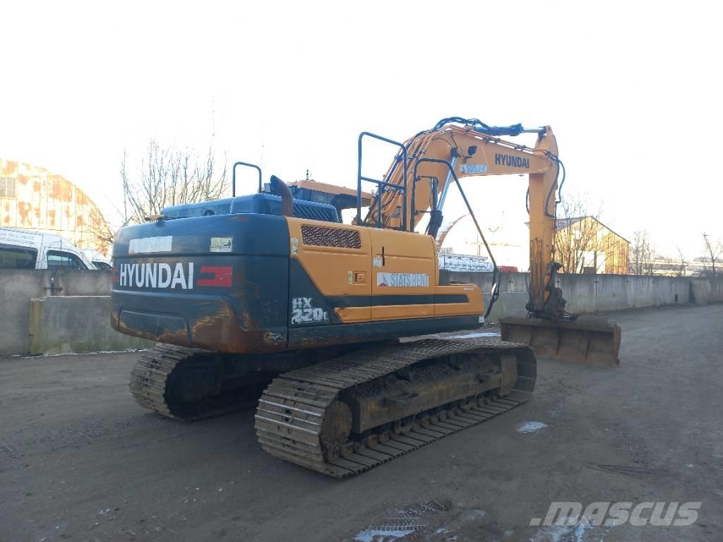 Hyundai HX 220 L Lánctalpas kotrók